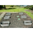 thumbnail image 6 of TRAMULL 6X3X2 ft Galvanized Raised Garden Bed, Oval Above Ground Modular Metal Planter Boxes Outdoor for Vegetables Flowers Herbs, Anti-Rust & Easy-Setup, Quartz Grey, 6 of 8