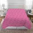 thumbnail image 4 of Barbie "Barbie Chevron" Twin/Full Comforter, 4 of 4