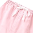 thumbnail image 6 of Babcutegg Kids' Summer Casual Shorts with Drawstring Lightweight Clothes for Boys and Girls Pink Size 5-6, 6 of 7