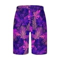 thumbnail image 5 of KIHOUT Men's Tribal Print Quick-Dry Swim Trunks - 95% Polyester 5% Spandex, Drawstring Elastic Waist, Side Pockets for Beach, Summer and Casual Wear, 5 of 5