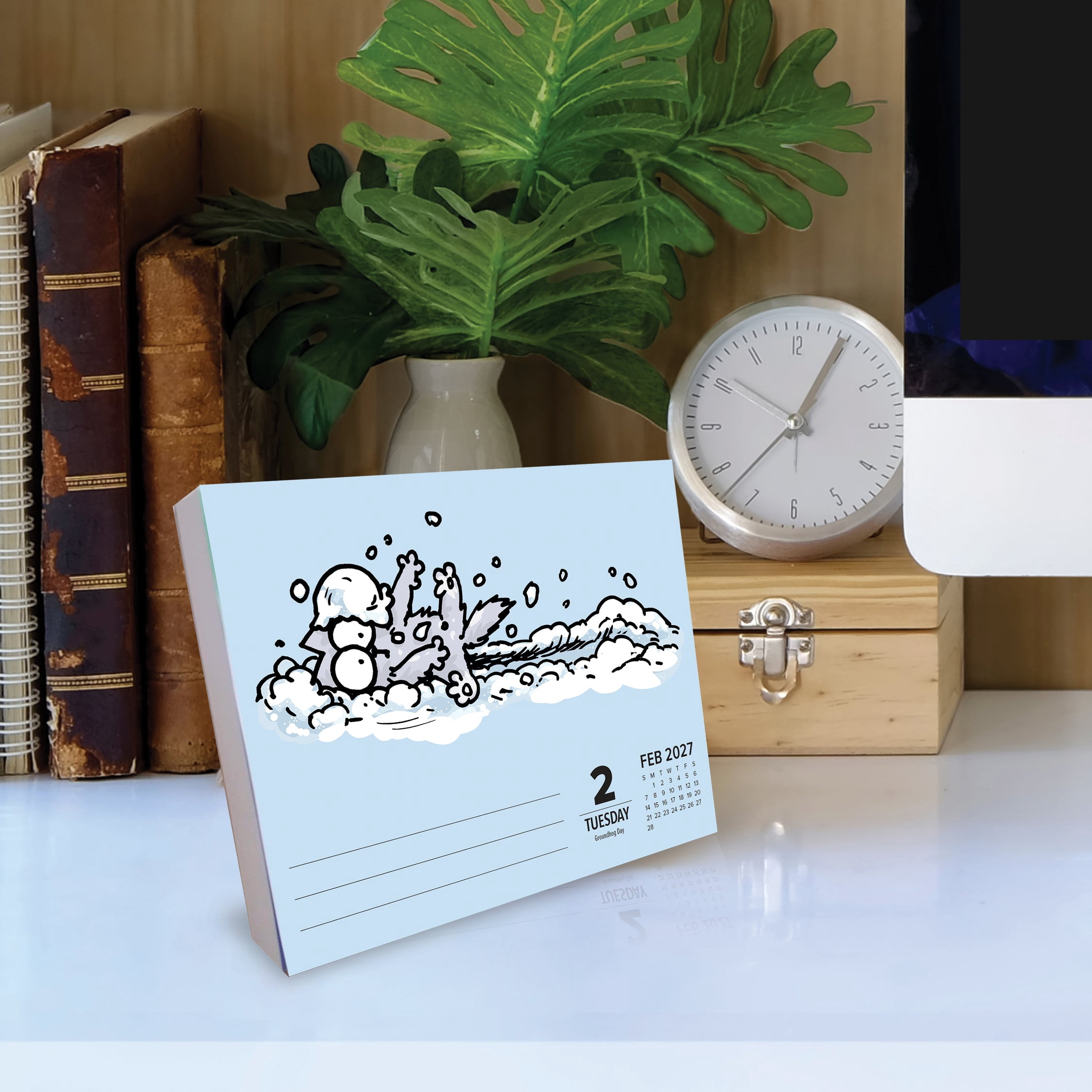 Willow Creek Press, Simon's Cat 2027 Box Calendar