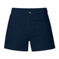 thumbnail image 5 of jjayotai Bermuda Shorts for Women Low Waisted Stretchy Shorts Straight Leg Loose Fitted Shorts Summer Casual Shorts with Pockets, 5 of 5