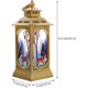 thumbnail image 2 of velas navideñas, farol decorativo, lámpara de vela LED, farol de reno para mesa, farolillos colgantes, vela sin llama, farol navideño para interiores y exteriores, 2 of 5
