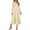 Beige, variant on PRETTYGARDEN Women's Fall Spring Midi Dress Long Sleeve Floral Smocked Elegant Wedding Guest Long Flowy Dresses with Pockets