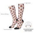 thumbnail image 5 of Picia Women Crew Soft Moisture-wicking Socks German Shepherd Dog Pattern Design Cotton Socks, One Size fit All, 5 of 9