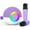 Purple, variant on Mixfeer Karaoke Machine, Mini Portable Bluetooth Speaker with 2 Wireless Mics, RGB Light, for Kids Gifts, Purple
