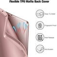 thumbnail image 4 of Fintie Case for Samsung Galaxy Tab S6 Lite 10.4(2024/2020/2022) with S Pen Holder, Multi-Angle Viewing Soft TPU Back Cover with Pocket Auto Wake/Sleep,Glittering Marble, 4 of 9