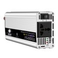 thumbnail image 1 of Convertidor De Inversor De Corriente Para Automóvil De 1500 W Cc 12 V A Ca 220 V Potencia De Onda Sinusoidal Modificada Con Usb Eigraketly VI006715-00, 1 of 6