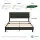 thumbnail image 1 of Base de Cama con Cabecera King Size Zinus Piper Tapizada Color Negro. Fácil Armado, para Todas las Edades., 1 of 6
