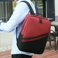 thumbnail image 3 of Latrodar Fashion Three-piece Backpack Backpack Male Business High Durability apacity Students Bag Red 18x12 Inch Home Tools, 3 of 5