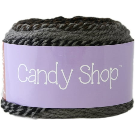 Two Strand Twists - 1057-13 Candy Shop Yarn-Dark Chocolate, Candy shop is a self-striping yarn with a twist! two strands of soft Acrylic are dyed separately in 3.., By Premier Yarns