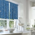 thumbnail image 2 of LALILO Kitchen Curtains and Valances Set of 3 36" Space Window Treatment Tiers for Window Decor, 2 of 5