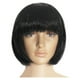 thumbnail image 3 of Pelucas de cabello sintético corto y liso para mujer, aspecto natural, resistentes al calor., 3 of 4