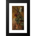 thumbnail image 2 of Ross Sterling Turner 9x14 Black Modern Framed Museum Art Print Titled - Hollyhocks (1876), 2 of 5
