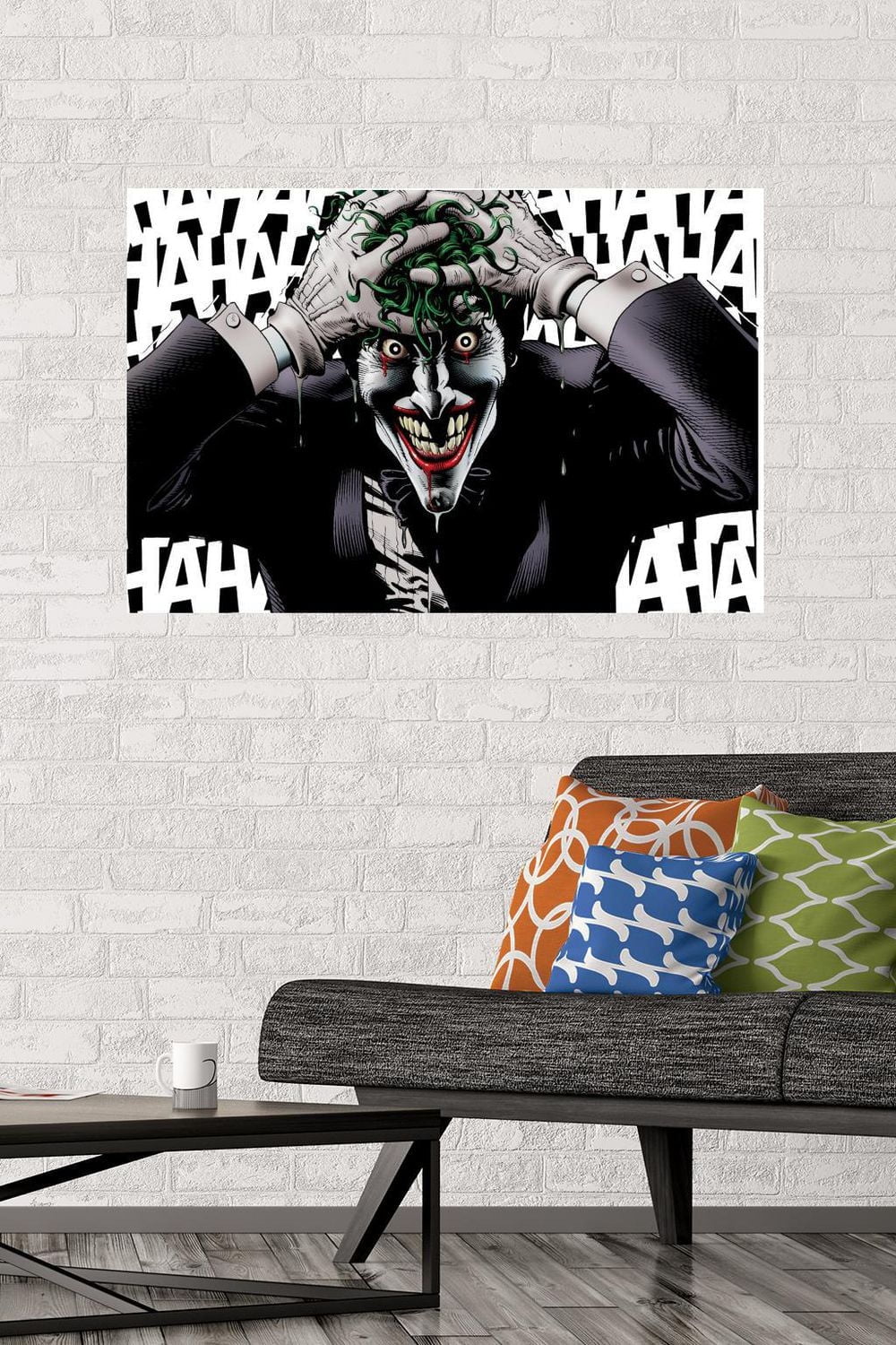 DC Comics - The Joker - Crazy Wall Poster, 22.375" x 34"