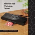 thumbnail image 2 of MuellerLiving Vacuum Sealer Machine - Compact Vacuum Sealer Kit with Bags/Roll - Black, 2 of 9