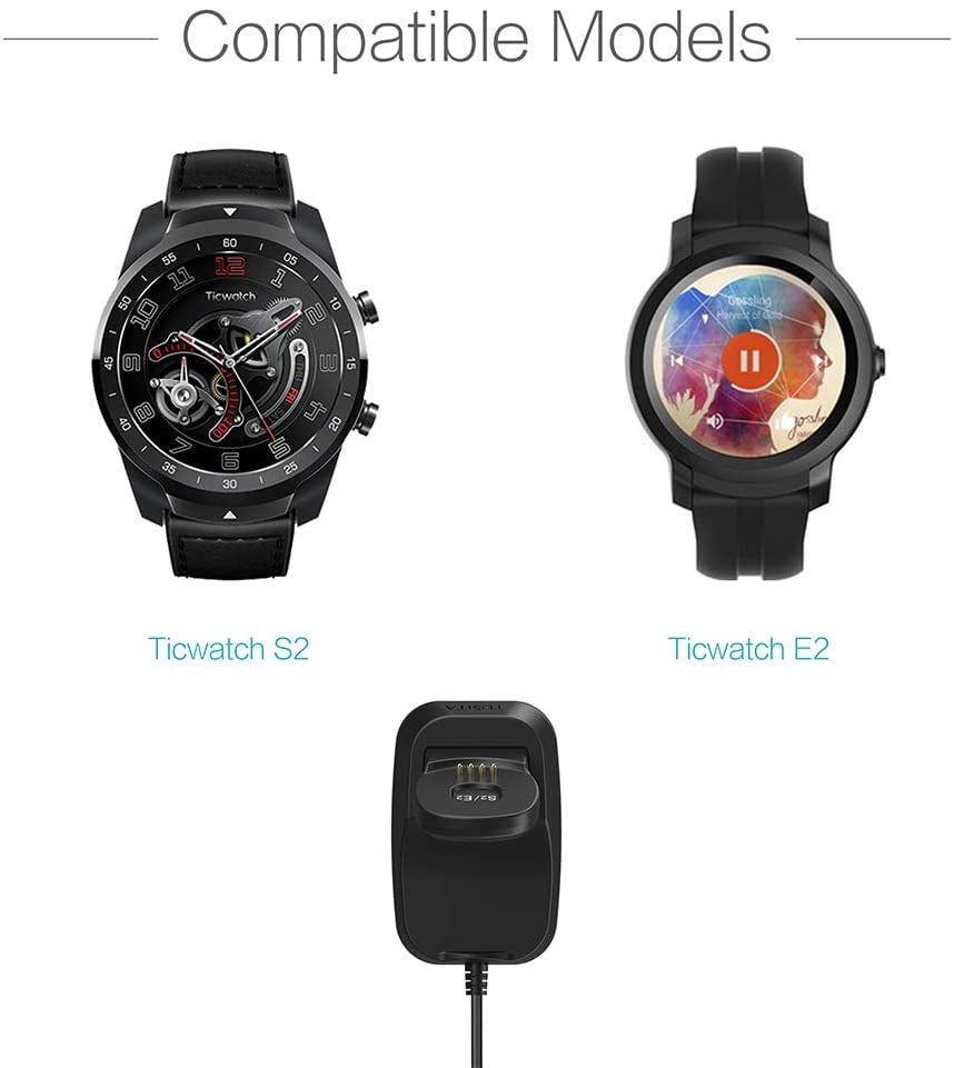 ticwatch e2 charging