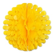 Beistle 1-Pack Tissue Flutter Ball, 19-Inch, Canary