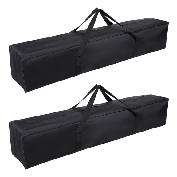 Uxcell Camp Chair Replacement Bag, Camping Folding Chair Bag with Handle Strap, 43 x 8 x 8 Inch for Outdoor (2 Pack, Black)