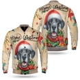 thumbnail image 3 of Merry Christmas Santa Great Dane Scarf Twinkling Lights Xmas Holiday All Over Print 3D Baseball Jacket Danes Dog Lover Gifts Bomber Jacket Softball - 00022, 3 of 6