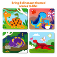 thumbnail image 3 of Skillmatics Colored Dot Stickers Art Activity, Dinosaurs, Mess-Free Fun, Gifts for Kids Ages 3-7, 3 of 8