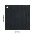 thumbnail image 3 of Xecvkr Honeycomb Insulation Pad Silicone Heat Resistant Trivet Kitchen Table Protection Mat Household Pot Pan Holder Countertop Surface Cooking Accessories 1 Pack, 3 of 5