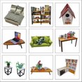 thumbnail image 5 of Cutebee Casa de muñecas Muebles Casa de muñecas en miniatura Diy Casa en miniatura R kaili Sencillez, 5 of 5