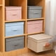 thumbnail image 5 of Caja de almacenamiento con asa lavable Cateissary 47x34x21cm Gris, 5 of 6