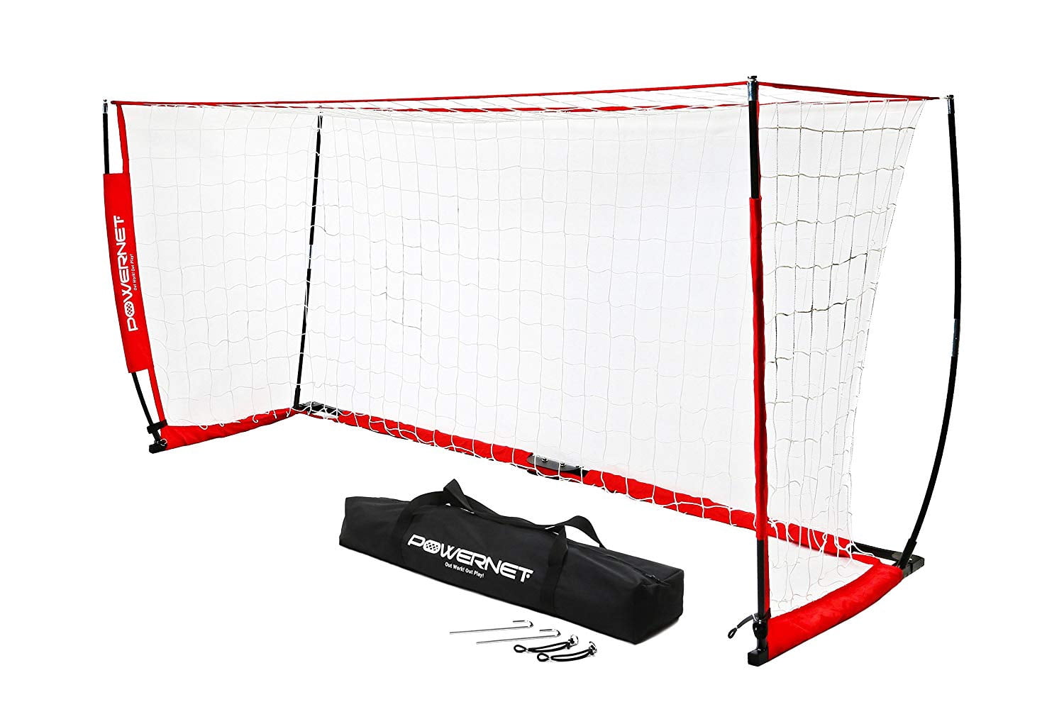 Soccer Goal 8ft x 4ft Portable Bow Style Net