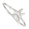 thumbnail image 2 of Diamond2Deal 925 Sterling Silver with Interchangeable Nautical Charms 3.00mm Bangle Bracelet for Women, 2 of 7