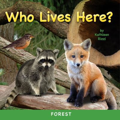 Pre-Owned Who Lives Here? Forest (Board book) 1595723544 9781595723543