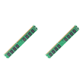 thumbnail image 2 of 2X DDR3 2GB 1333MHz Desktop Memory RAM PC3-10600 1.5V 240 Pin DIMM Computer Memory Compatible with 1066,2 x RAM Memory,Green, 2 of 4
