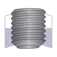 thumbnail image 3 of 1/4-20 x 3/16 Flat Point Socket Set Screws | Alloy Steel | Coarse Thread | Metric | ISO 4026 | DIN913 Black Oxide (Quantity: 50), 3 of 3