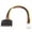 Color四孔, variant on 15Pin Male to 4Pin Floppy FDD Power Converter Adapter Cable Power 15P to 4P Connector Optical Drive Power Supply