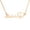 Rose gold, variant on Custom Stainless Steel Big Heart Pendant Necklace Gold Chain Personalized Name Necklaces Choker Jewelry Necklaces for Women