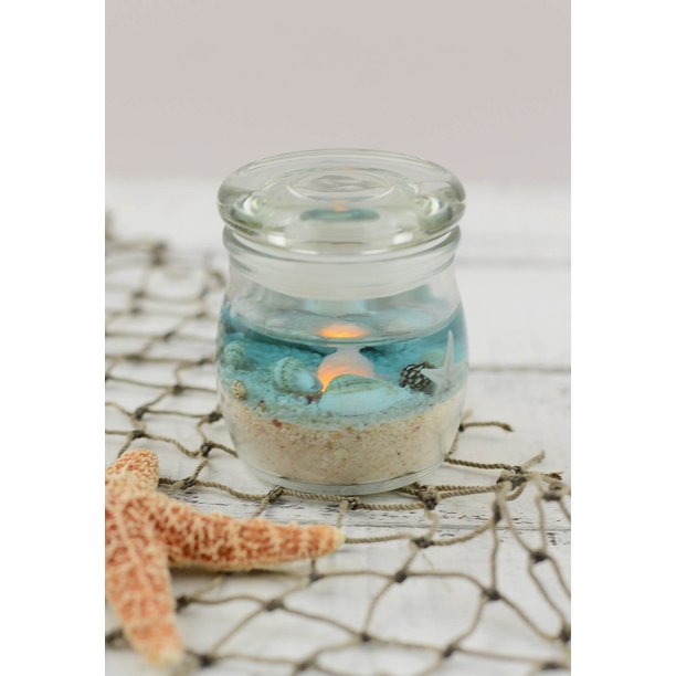 Beach Terrarium Candle 2x2.5 inches