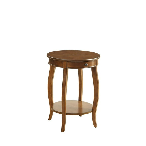 Side Table in Wulnut - MDF, Wood Veneer, Solid W Wulnut