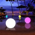 thumbnail image 3 of SAYDY LED Orb Sphere Lamp with Remote, RGB Color Changing Glow Ball Mood Light, 16 Dimmable Colors & 4 Modes, for Party Exhibition Nursery Bedside (Size : 30cm/11.8in), 3 of 8