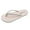 White, variant on XDDST Sandal Wedges for Women Women's Thong Glossy Rhinestone Flat Slippers for Casual Outer Wear Beach Flip Flops