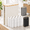 Beige-49L, variant on Beige 49L Slim Toilet Paper Storage Chest with Lid, Holds Up to 20 Regular Rolls