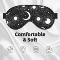 thumbnail image 5 of Rocae Crescent and Stars for Mask for Women Men, Luxury Eye Cover Eye Shade with Adjustable Strap for Travel, Nap, Meditation, 5 of 7