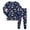 #06 Navy, variant on Gelikeya Little Boys Christmas Pajamas Size 6/7 Cotton Long Sleeve Pjs Casual Crewneck Loungewear Pajama Sets Cute Print Outfits #01 Red 6-7 Years