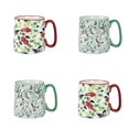 thumbnail image 4 of 10 Strawberry Street Bella Tasse Holly Verte et Rouge Ensemble Assorti de 4, 4 of 4