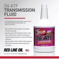 thumbnail image 3 of Fluido de transmision automatica Red Line 30704 D6 ATF Full Synthetic 12 unidades de 1 cuarto, 3 of 5