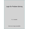 Logic for Problem Solving [Paperback - Used]
