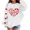 White, variant on CPNG Girls Sweatshirts Crewneck Long Sleeve Pullover Sweatshirt with Cute Love Heart Graphic Loose Fit Casual Daily Wear Pullovers