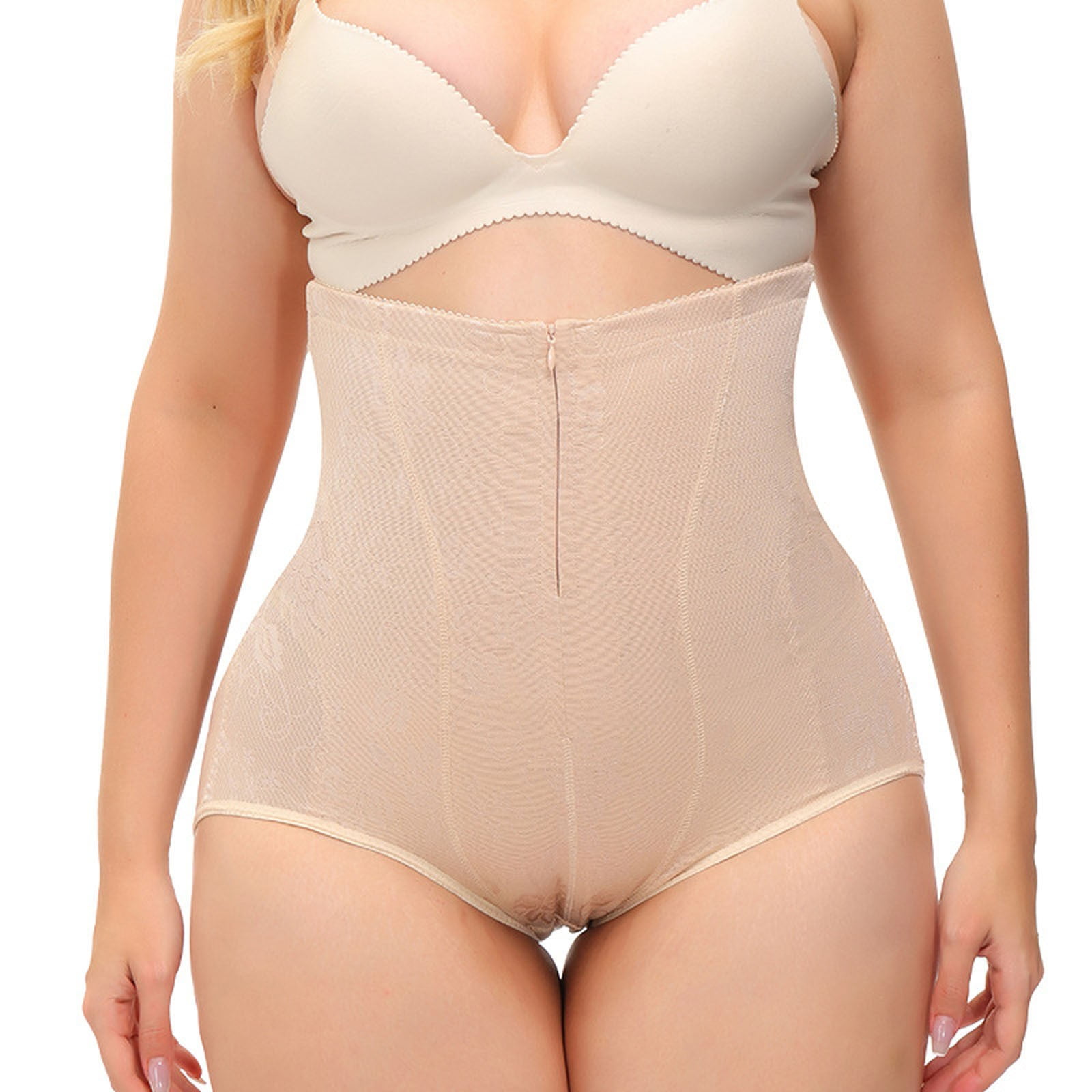 fvwitlyh Shapewear for Women Tummy Control Shape Ware for Woman Shorts  Lifting Sponge Cushion Underwear Casual Lace Corset Patch Women Full Spanks  for Women 