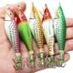 thumbnail image 4 of 14 Uds. Señuelo para pesca vertical de calamar con Led intermitente, anzuelos para cabeza de cebo, señuelos tipo paraguas de calamar, 4 of 5