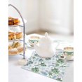 thumbnail image 4 of Sage Green Coastal Kitchen Dish Towels for Drying Dishes Set of 2, Coral Starfish Seaside Summer Beach Waffle Weave Microfiber Hand Tea Bathroom Towels Quick Dry & Absorbent Towel 12x12, 4 of 7