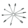 thumbnail image 3 of Rotary Burr,10pcs Tungsten Carbide Steel Rotary File Rotary Burr Bit Ultimate Reliability, 3 of 8